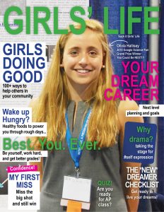 Girls' Life mock cover - the version that would be so much more helpful and beneficial for teenage girls