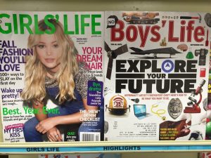 Girls' Life and Boys' Life - the real magazine covers